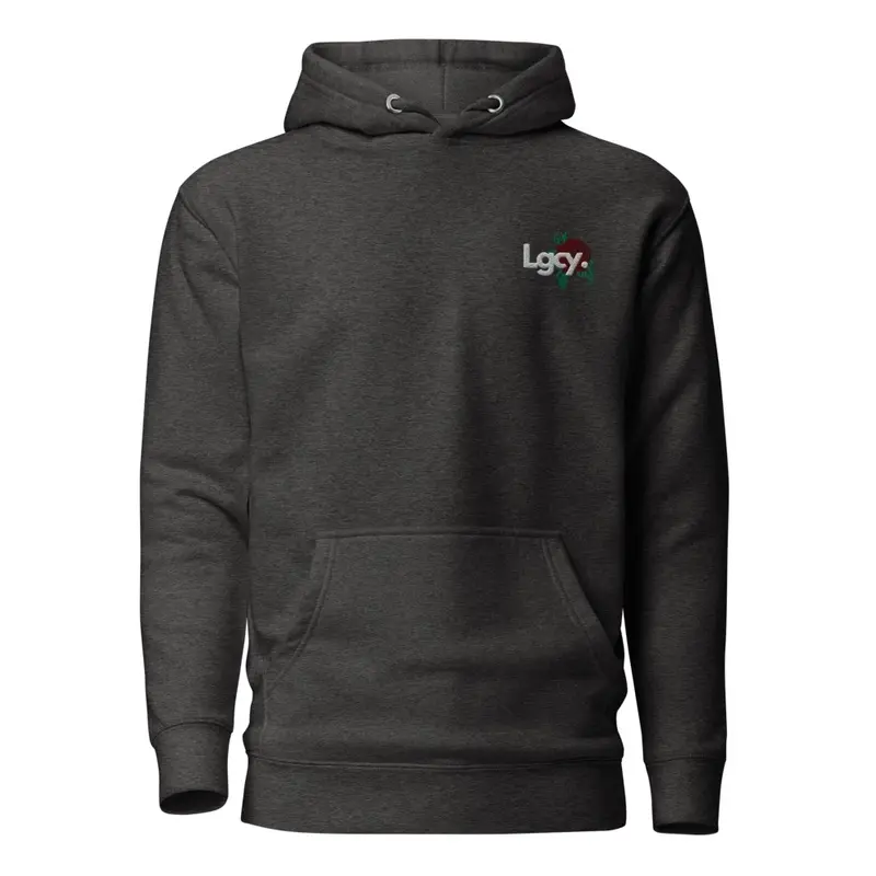 LGCY. Rose Embroidered hoodie 