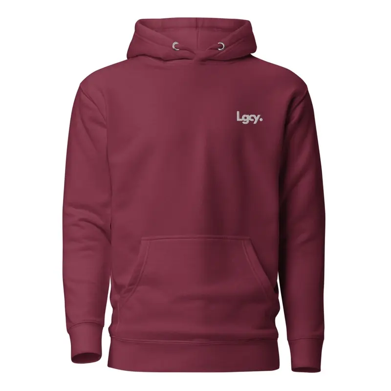 LGCY. Embroidered hoodie